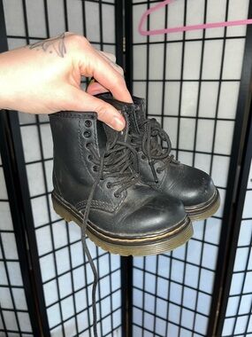 Black Dr. Marten Boots Toddler size 7